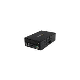 StarTech.com Conversor de Medios Ethernet de Cobre a Fibra de 10 Gigabits - Gestionado - con SFP+ Abierto