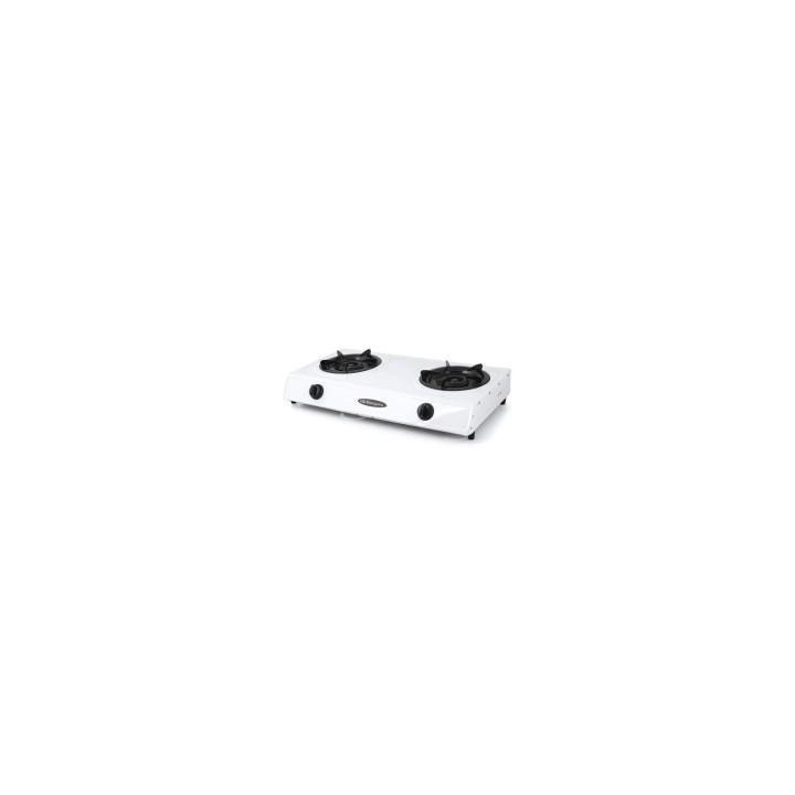 HORNILLO ORBEGOZO FO 2600 GAS BUTANO PROPANO 2 QUEMADORES DOBLE CORONA USO EXTERIOR 17137