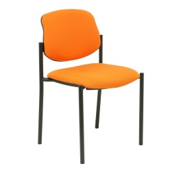 SILLA FIJA VILLALGORDO CHASIS NEGRO BALI NARANJA 27NBALI308