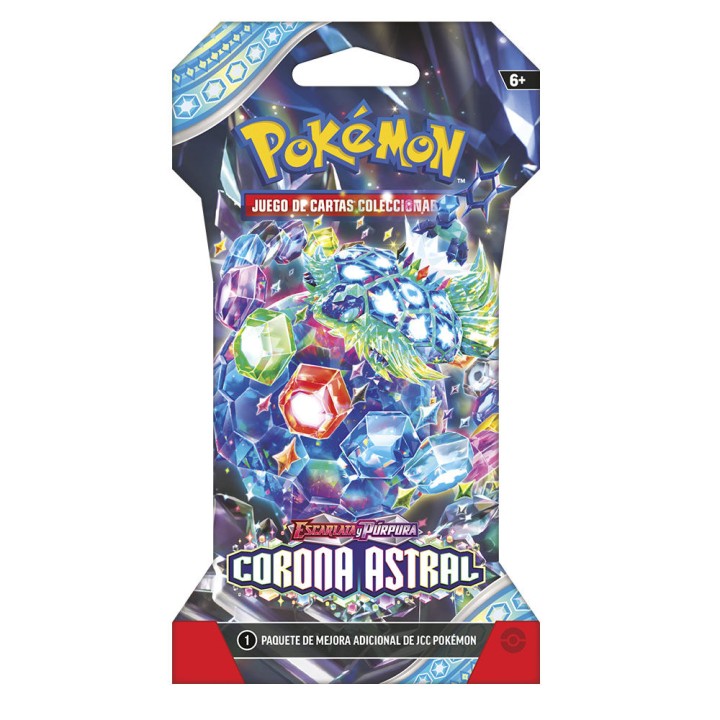 Sobre cartas Corona Astral Escarlata & Purpura Pokemon español