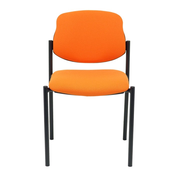 SILLA FIJA VILLALGORDO CHASIS NEGRO BALI NARANJA 27NBALI308