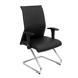 SILLON ALBACETE CONFIDENTE PATIN SIMILPIEL NEGRO 208CPSPNE