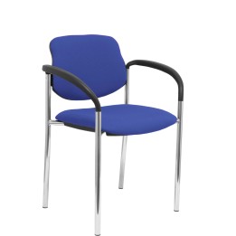 SILLA FIJA VILLALGORDO CHASIS BRAZOS COMO BALI AZUL 27CRBALI229CB