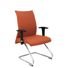 SILLON ALBACETE CONFIDENTE PATIN BALI MARRON 208CPBALI363