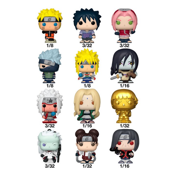 Figura Mystery Bitty POP Naruto Shippuden surtido