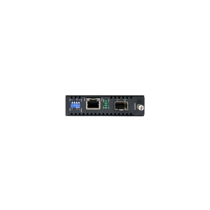 StarTech.com Conversor de Medios Gigabit Ethernet UTP RJ45 a Fibra con una Ranura SFP Disponible