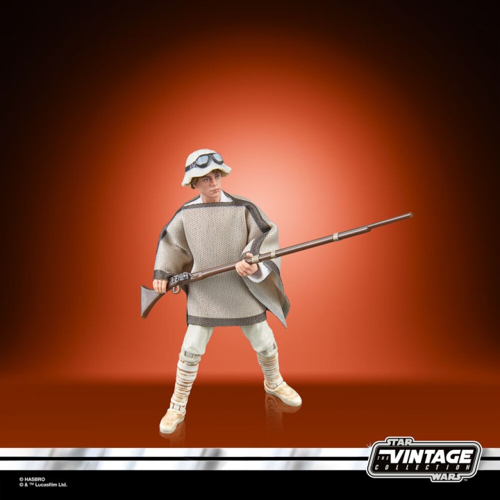 Figura Luke Skywalker + Landspeeder Star Wars