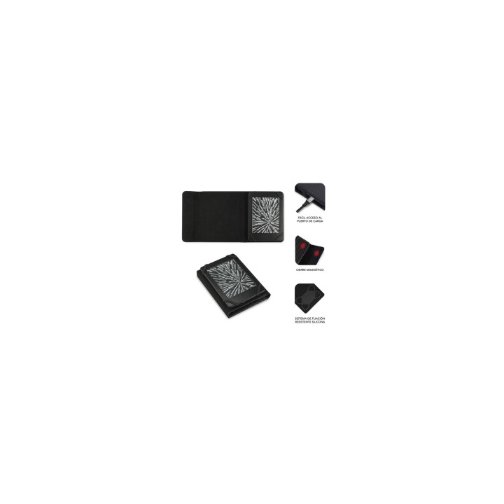 FUNDA TABLET LIBRO SUBBLIM 6P UNIVERSAL NEGRO SUB-CUE-1EC001