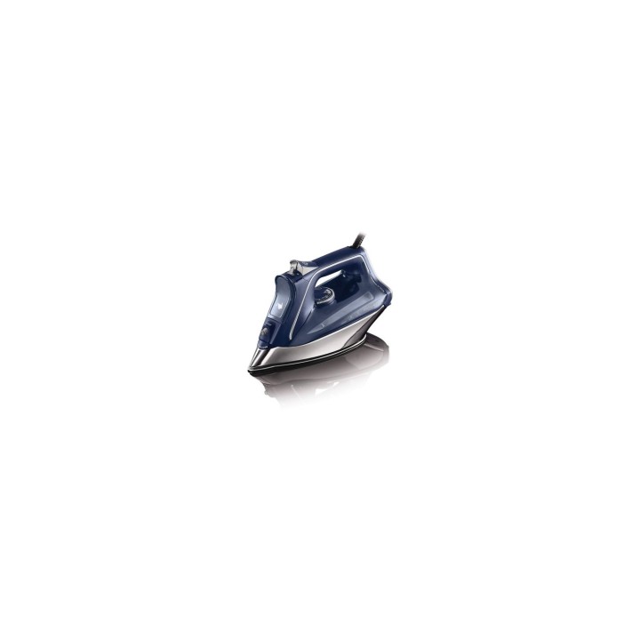 PLANCHA DE VAPOR ROWENTA PRO MASTER 2800W VAPOR 45G MIN GOLPE VAPOR 200G MIN VAPOR VERTICAL SUELA MICROSTEAM 400 HD AZUL
