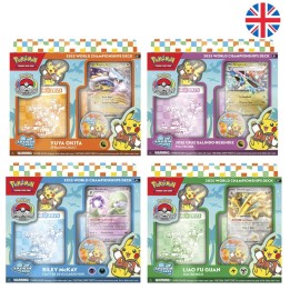 Juego cartas World Championship Decks Q2 Pokemon ingles surtido