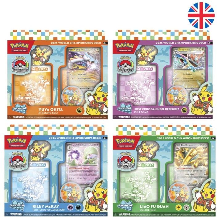 Juego cartas World Championship Decks Q2 Pokemon ingles surtido
