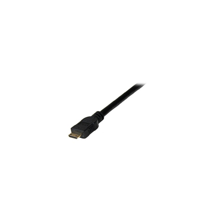 StarTech.com Adaptador Cable Conversor de 2m - Mini HDMI a DVI-D Macho a Macho para Tablet y Cámara - Negro