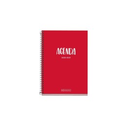 AGENDA ESCOLAR MIQUEL RIUS SCHOOL PLUS ROJO SEPT 20 AGOSTO 21 ENCUADERNACIÍ“N ESPIRAL 26105