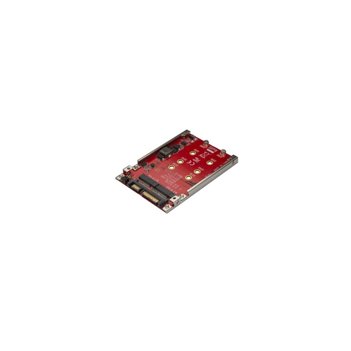 StarTech.com Adaptador para Unidad de Disco M.2 a SATA para BahÍ­a de 2,5 Pulgadas - Conversor M.2 a SATA para BahÍ­a de 2,5