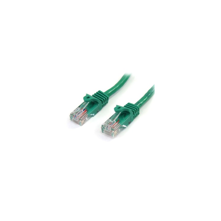 StarTech.com Cable de 3m Verde de Red Fast Ethernet Cat5e RJ45 sin Enganche - Cable Patch Snagless