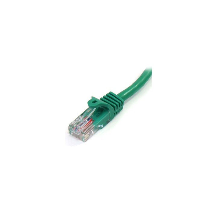StarTech.com Cable de 3m Verde de Red Fast Ethernet Cat5e RJ45 sin Enganche - Cable Patch Snagless