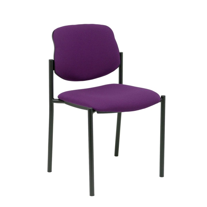 SILLA FIJA VILLALGORDO CHASIS NEGRO BALI MORADO 27NBALI760