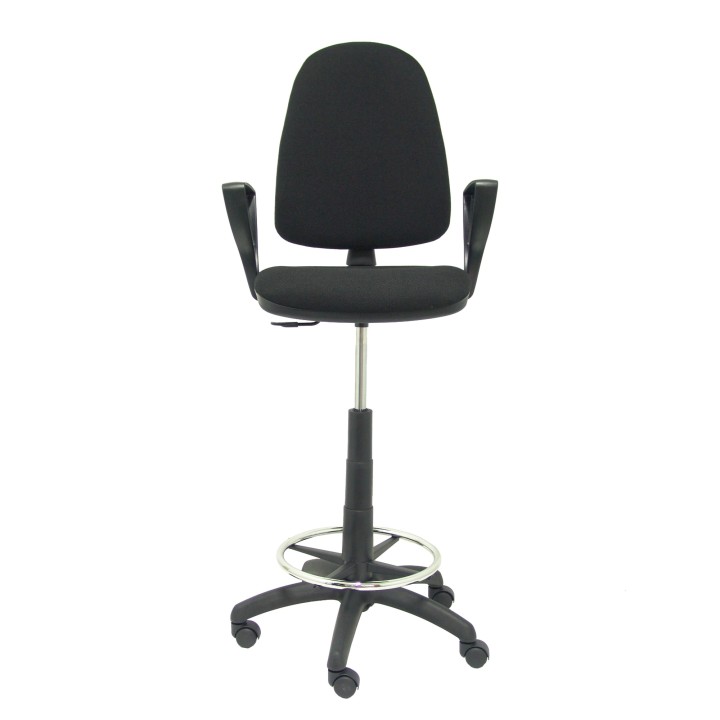 TABURETE AYNA BRAZOS FIJOS BALI NEGRO T04CPBALI840BGOLF