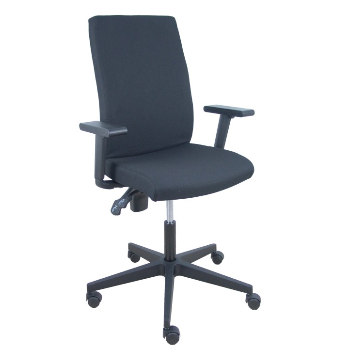 SILLA LEZUZA ARAN BRAZOS REGULABLES NEGRO 322NE