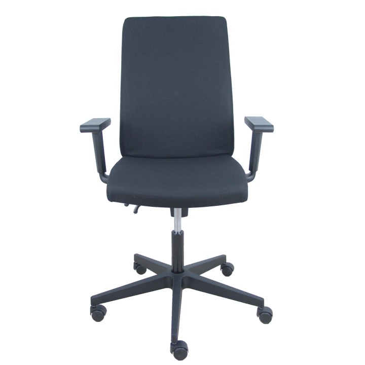 SILLA LEZUZA ARAN BRAZOS REGULABLES NEGRO 322NE