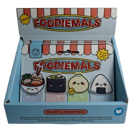 Set marcapaginas Magnéticos Ramen y Sushi Foodiemals