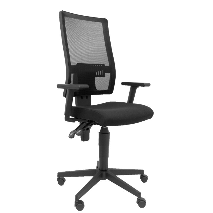 SILLA POVEDILLA RESPALDO MALLA NEGRO ASIENTO BALI NEGRO 276DSBALI840