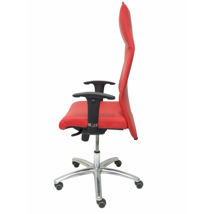 SILLON ALBACETE PIEL ROJO 206SP350