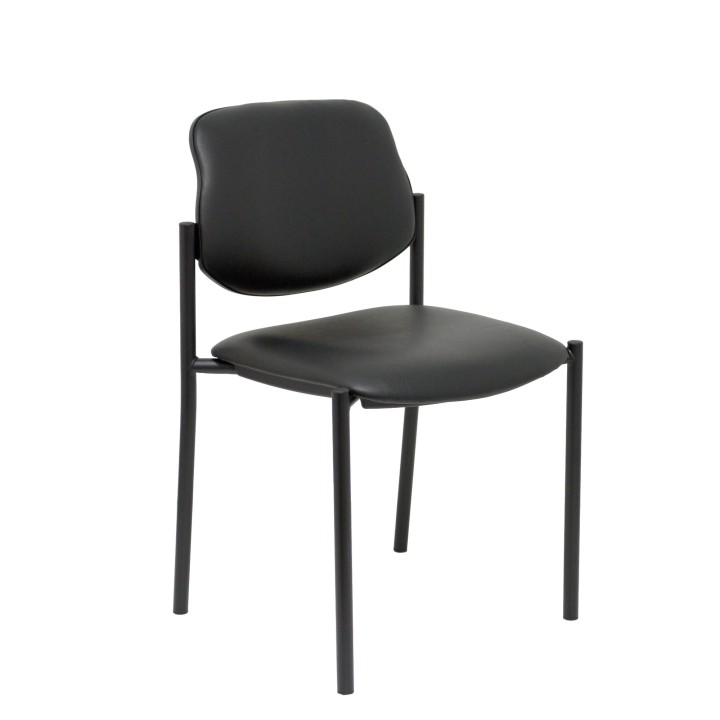 SILLA FIJA VILLALGORDO CHASIS SIMILPIEL NEGRO 27NSPNE