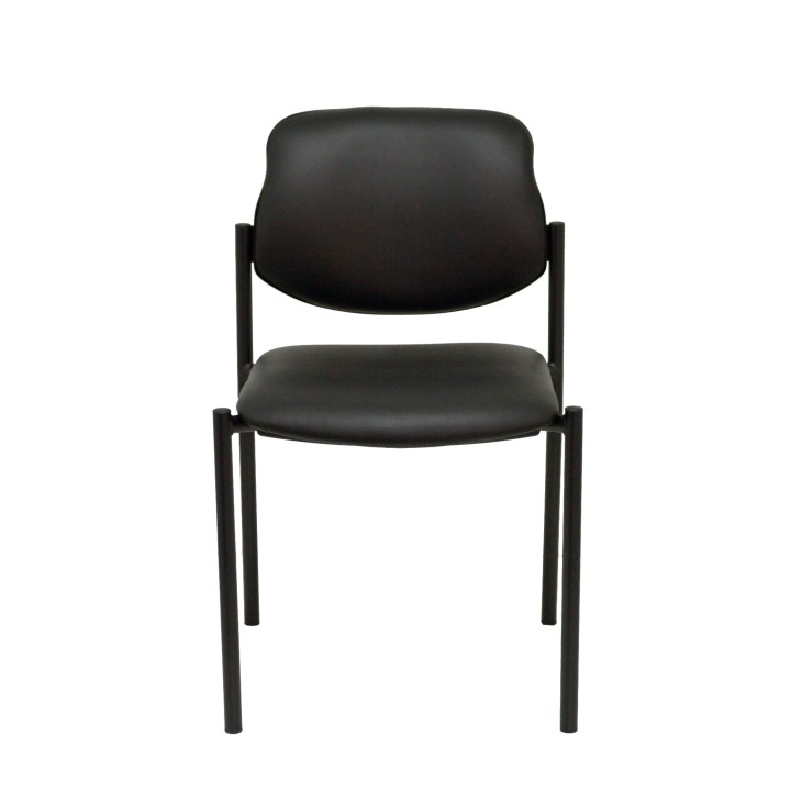 SILLA FIJA VILLALGORDO CHASIS SIMILPIEL NEGRO 27NSPNE