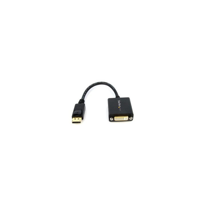 StarTech.com Adaptador de VÍ­deo DisplayPort a DVI - Conversor DP - Hasta 1920x1200 - Convertidor Pasivo Externo