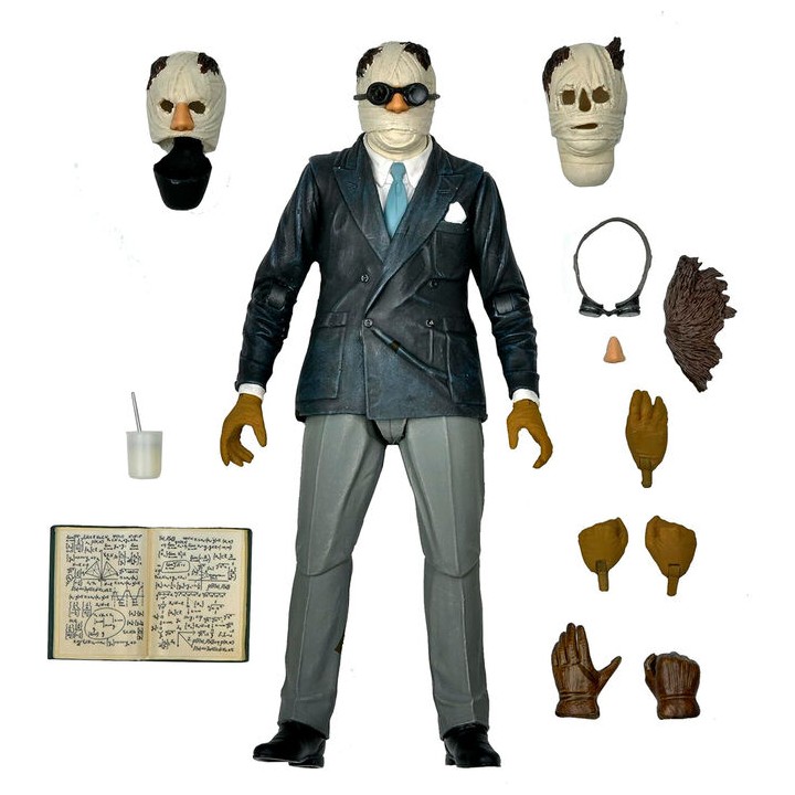 Figura Ultimate Hombre Invisible Universal Monster 18cm