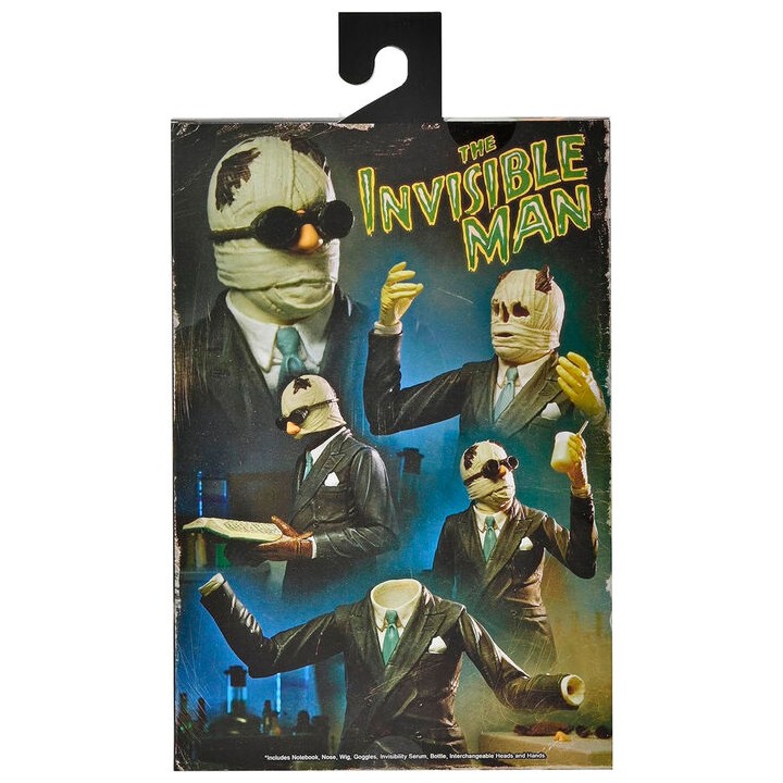 Figura Ultimate Hombre Invisible Universal Monster 18cm