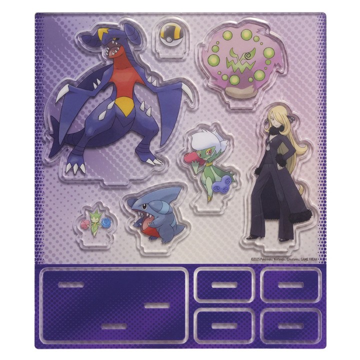 LATINO Blister cartas Garchomp ex Cynthia Pokemon