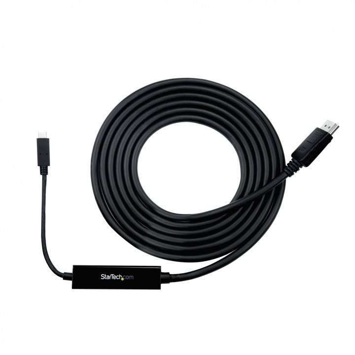 StarTech.com Cable de 3m USB-C a DisplayPort - 4K 60Hz - Negro