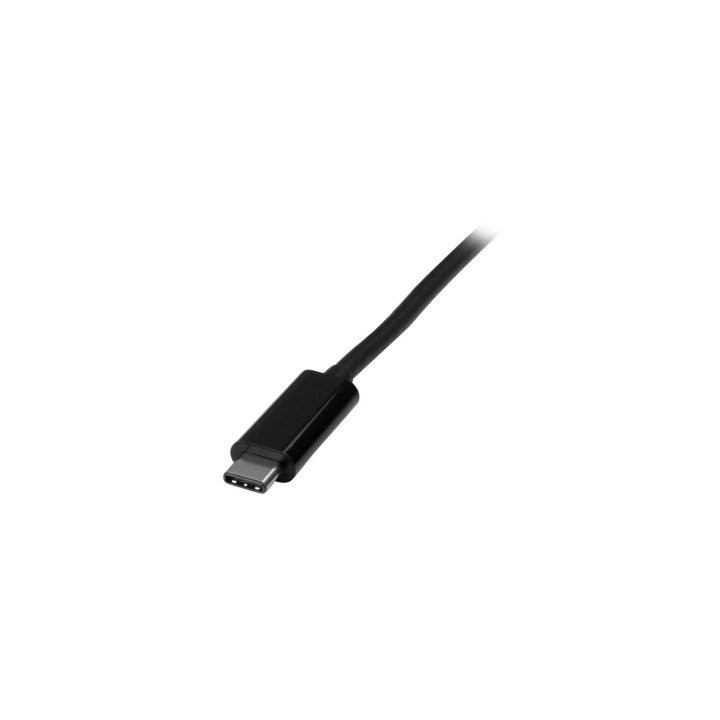 StarTech.com Cable Adaptador Conversor USB-C a VGA - 2m - 1920x1200 negro