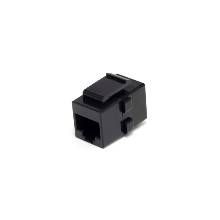 StarTech.com Caja de Empalme Acoplador Keystone Cable Cat5 Ethernet UTP - 2x Hembra RJ45 - Negro