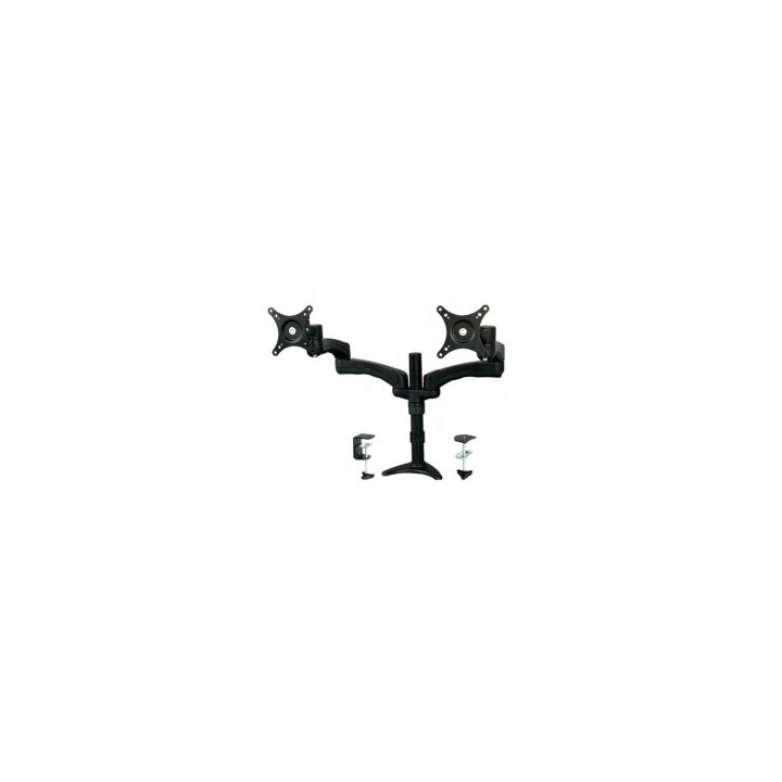 StarTech.com Soporte con Brazos Articulados para Dos Monitores negro