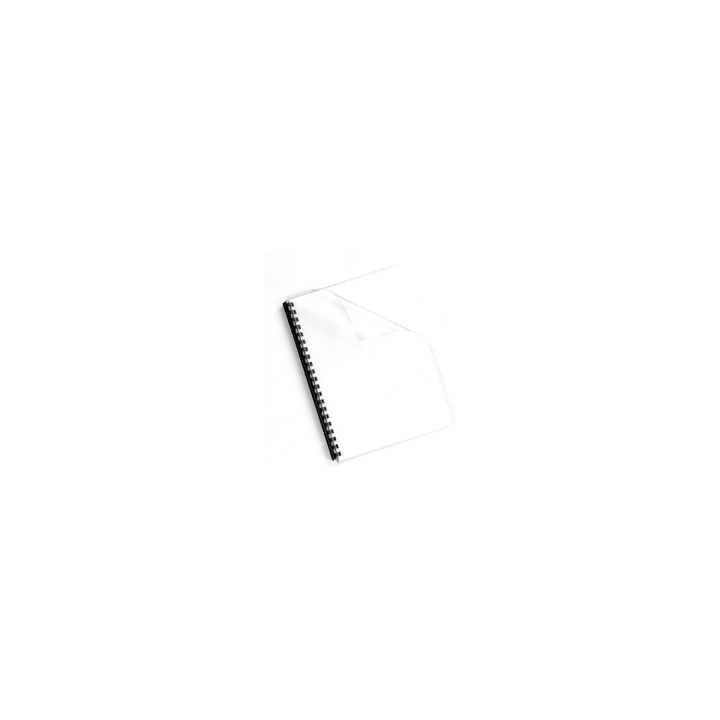 PACK DE 100 PORTADAS DE PVC TRANSPARENTE FELLOWES TAMAÍ‘O A4 200 MICRAS 5376102