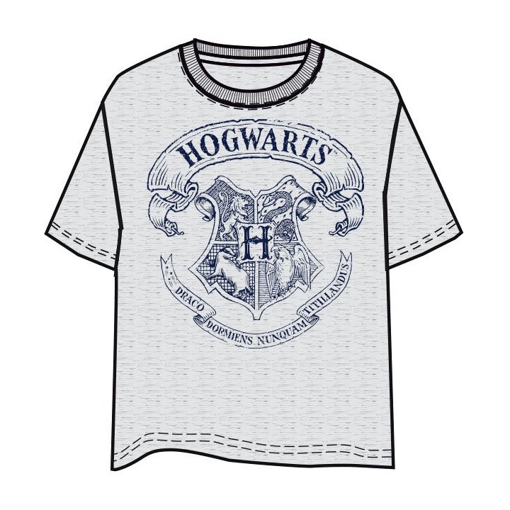 Camiseta Hogwarts Harry Potter adulto