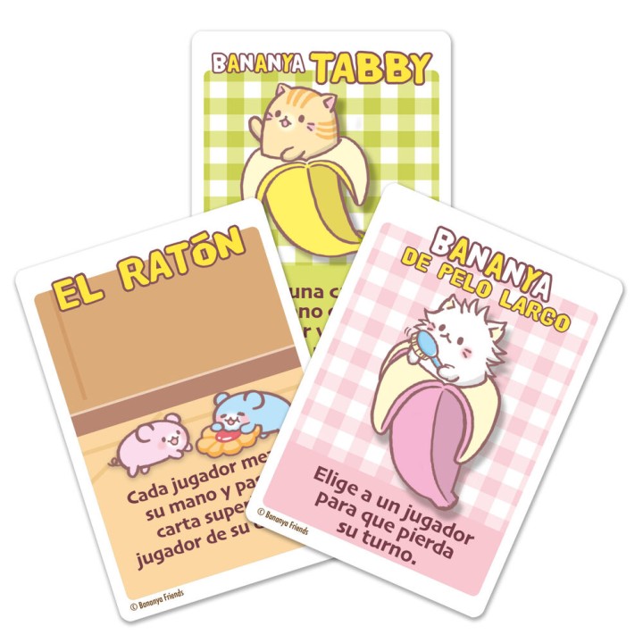 Juego de cartas Bananya español