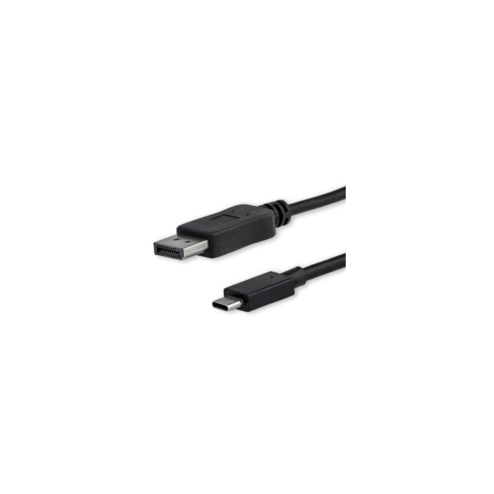 StarTech.com Cable Adaptador USB-C a DisplayPort - 1m - 4K 60Hz negro