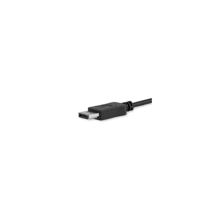 StarTech.com Cable Adaptador USB-C a DisplayPort - 1m - 4K 60Hz negro
