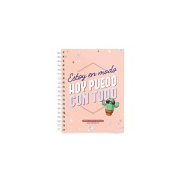 AGENDA ESCOLAR MIQUEL RIUS 213MM SEPT 20 AGOSTO 21 90G M2 MISS BORDERLIKE PUEDO CON TODO 26020