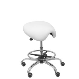 TABURETE ALATOZ SIMILPIEL BLANCO T16SPBL