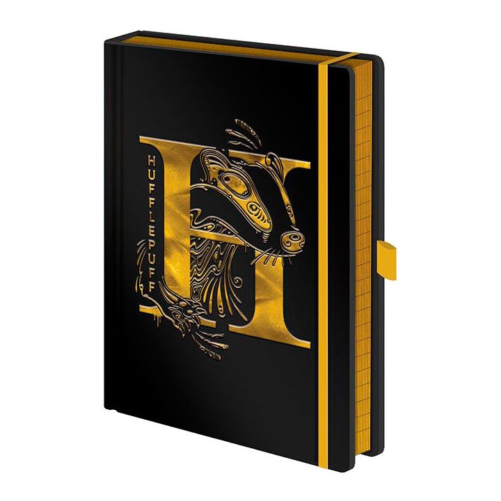 Cuaderno A5 premium Hufflepuff Harry Potter