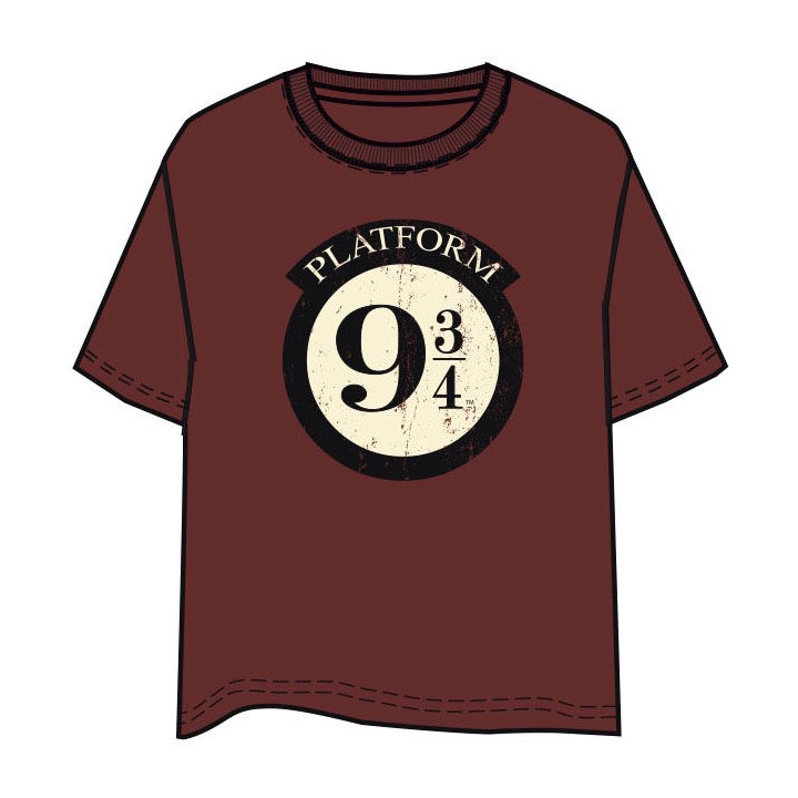 Camiseta Anden 9 3/4 Harry Potter adulto