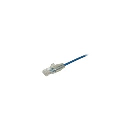 StarTech.com Cable de red CAT6 UTP Delgado con Conectores RJ45 sin Enganches - Azul