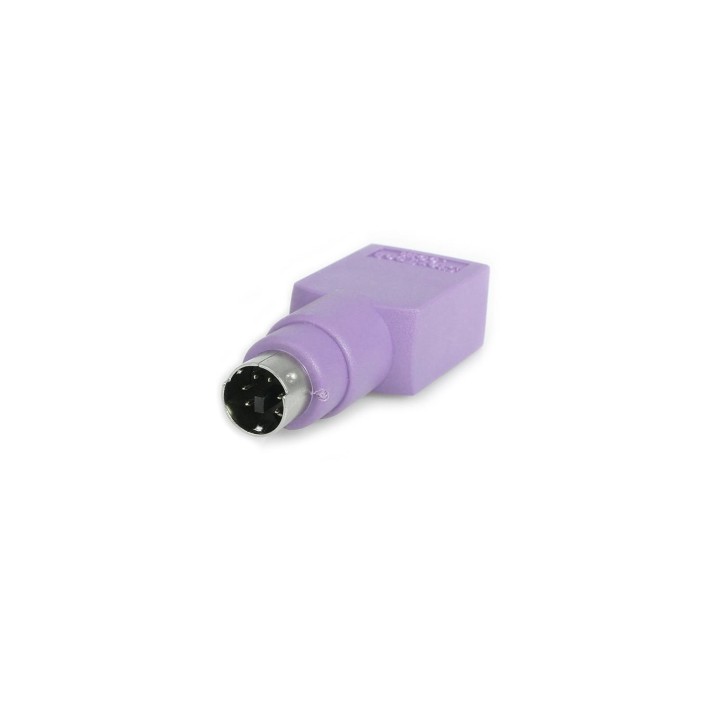 StarTech.com Adaptador Teclado USB tipo A Hembra a conector PS/2 Macho MiniDIN Violeta