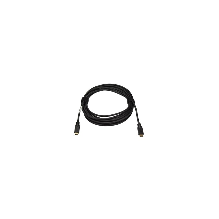 StarTech.com Cable de 10 metros HDMI con ethernet de alta velocidad Activo 4K - Cable HDMI CL2 para Instalación en Pared - Negro