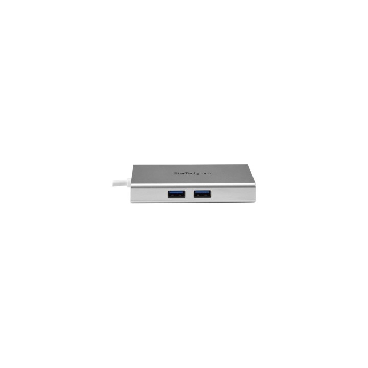 StarTech.com Adaptador USB-C Multifunción para Ordenadores Portátiles - con Entrega de Potencia - 4K HDMI - USB 3.0 - Blanco